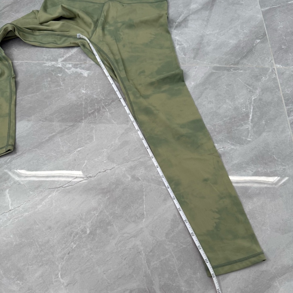 Women’s Tie Dye 25” Cropped Workout Athletic Leggings Pocket Size 8 - Picture 13 of 14